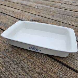 Corning Ware Cornflower Roaster Large Baking Pan Corningware P332 baking dish